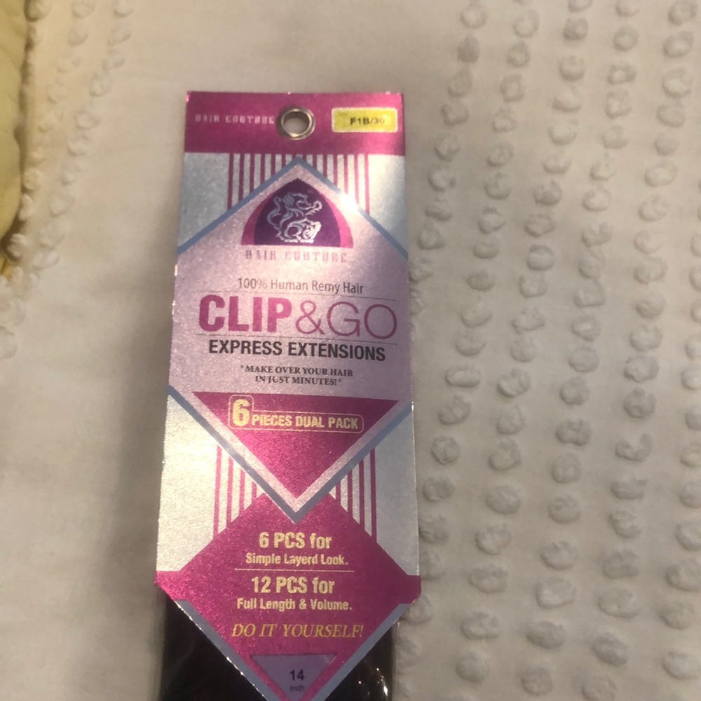 Clip & Go Express Extensions. Hair Couture